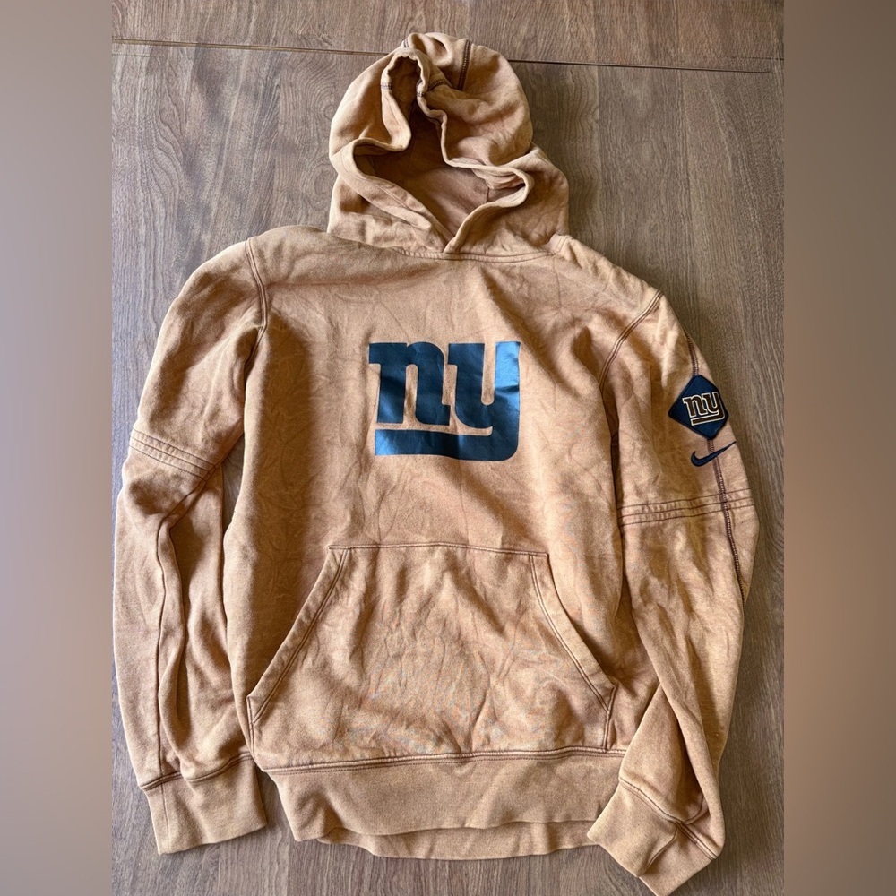 Nike kids New York Giants Tan Hoodie